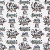 GASTON Y DANIELA LCT5361A.001.0 LOZOYA MULTI Fabric - Eade's Wallpaper