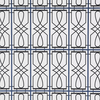 GASTON Y DANIELA LCT5363.003.0 SOPENA AZUL Fabric - Eade's Wallpaper