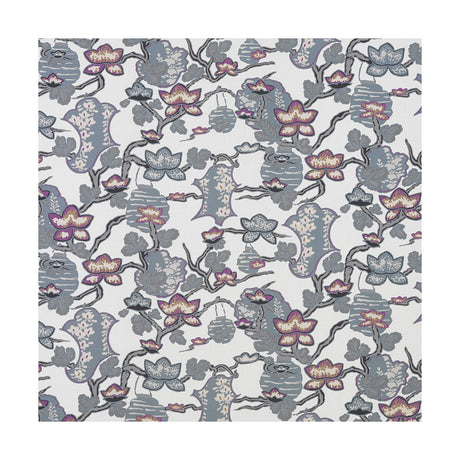 GASTON Y DANIELA LCT5364A.004.0 MARIA COBALTO/LAVANDA Fabric - Eade's Wallpaper