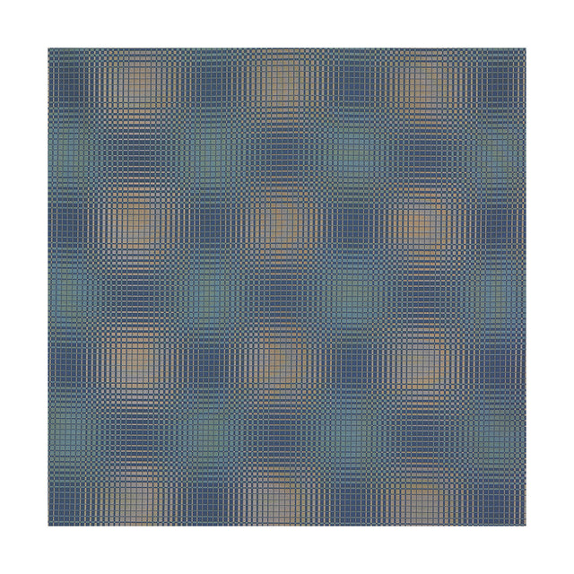 GASTON Y DANIELA LCT5365.003.0 ALELLA AZUL/PLATA Fabric - Eade's Wallpaper