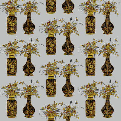 GASTON Y DANIELA LCT5466.001.0 CASILDA PLATA Fabric - Eade's Wallpaper