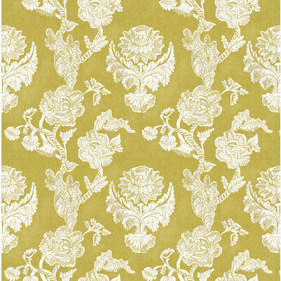 GASTON Y DANIELA LCT5483.002.0 CHITINA AMARILLO Fabric - Eade's Wallpaper