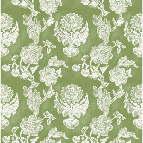 GASTON Y DANIELA LCT5483.003.0 CHITINA VERDE Fabric - Eade's Wallpaper
