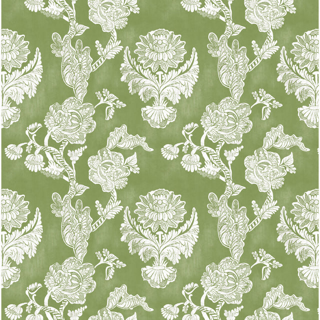 GASTON Y DANIELA LCT5483.003.0 CHITINA VERDE Fabric - Eade's Wallpaper