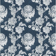 GASTON Y DANIELA LCT5483.005.0 CHITINA NAVY Fabric - Eade's Wallpaper