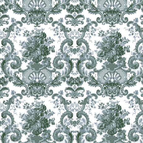 GASTON Y DANIELA LCT5484.002.0 SAN ILDEFONSO AZUL Fabric - Eade's Wallpaper