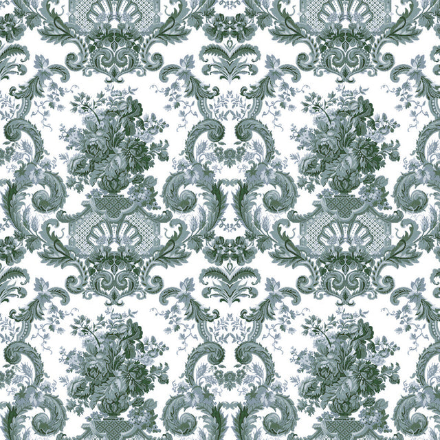 GASTON Y DANIELA LCT5484.002.0 SAN ILDEFONSO AZUL Fabric - Eade's Wallpaper