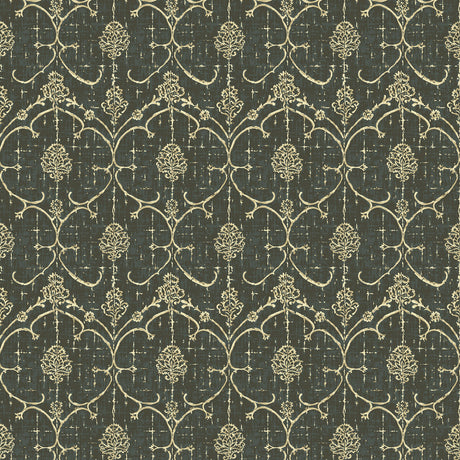 GASTON Y DANIELA LCT5487.001.0 LORENZO GRIS Fabric - Eade's Wallpaper