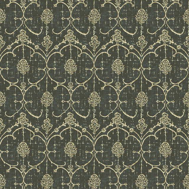 GASTON Y DANIELA LCT5487.001.0 LORENZO GRIS Fabric - Eade's Wallpaper