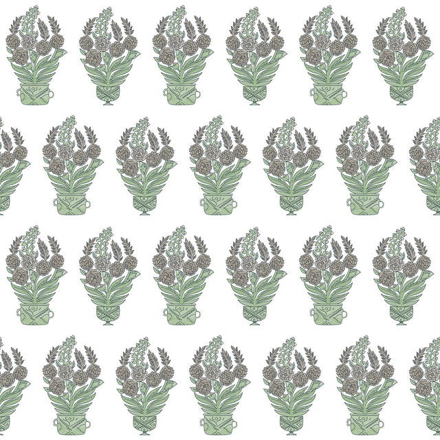 GASTON Y DANIELA LCW1020.004.0 CELORIO WP VERDE Wallpaper - Eade's Wallpaper