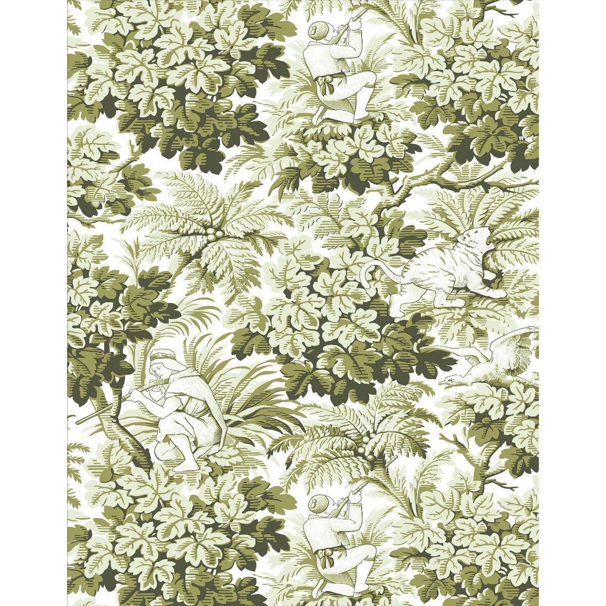 GASTON Y DANIELA LCW1033.002.0 VEGACERVERA WP VERDE Wallpaper - Eade's Wallpaper