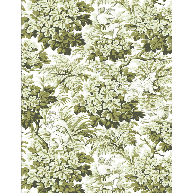 GASTON Y DANIELA LCW1033.002.0 VEGACERVERA WP VERDE Wallpaper - Eade's Wallpaper