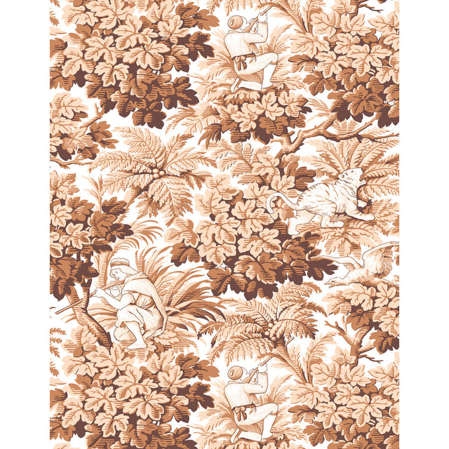 GASTON Y DANIELA LCW1033.004.0 VEGACERVERA WP COBRE Wallpaper - Eade's Wallpaper