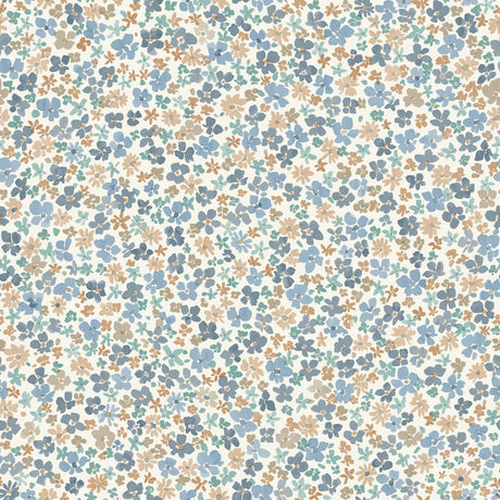 Galerie Little Dreamers Classical Floral All-over Blue Wallp