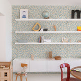 Galerie Little Dreamers Classical Floral All-over Blue Wallp