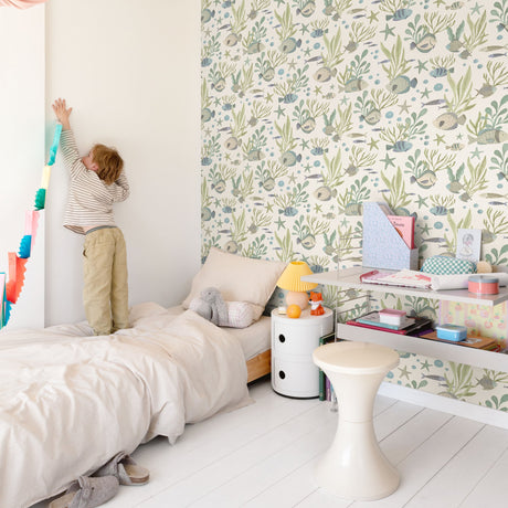 Galerie Little Dreamers Photographic All-over Print Green Wa