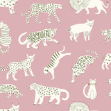 Leah Duncan LDS4583 Pink Kitty Kitty Peel & Stick Wallpaper