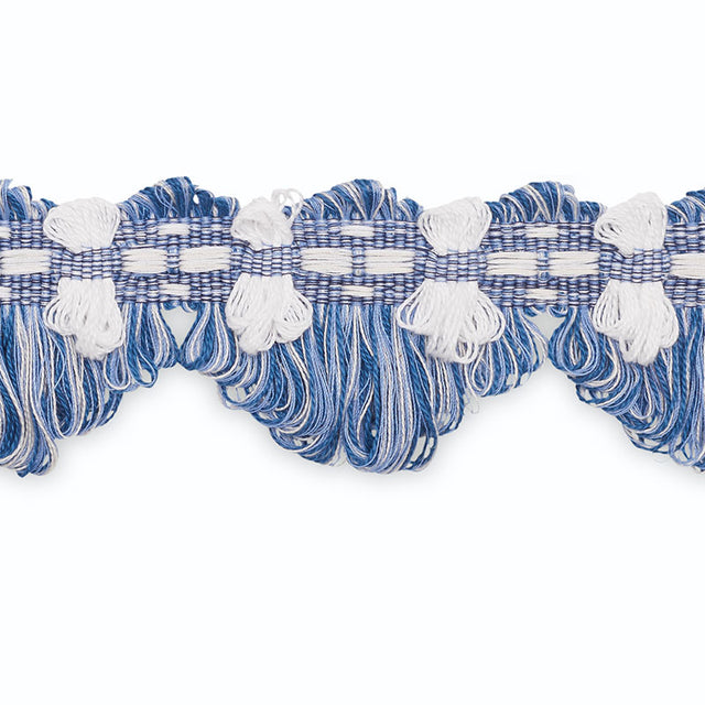 Schumacher LF2000B-7 ANJELIQUE LOOP FRINGE in COBALT/LAKE/WH