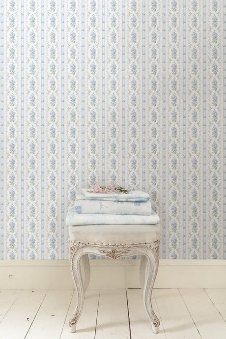 LoveShackFancy LFS6112 Sweet Blue Dreamy Days Peel & Stick Wallpaper