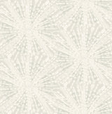 LiLi WhittWhitt LLS4117 Silver Sunburst Peel & Stick Wallpaper