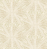 LiLi WhittWhitt LLS4119 Soft Gold Sunburst Peel & Stick Wallpaper