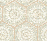 LiLi WhittWhitt LLS4121 Peach Harmony Peel & Stick Wallpaper