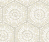 LiLi WhittWhitt LLS4124 Cream Harmony Peel & Stick Wallpaper