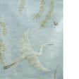 BRUNSCHWIG & FILS EGRET MARSH MURAL MET LOANER PNL.P80261031