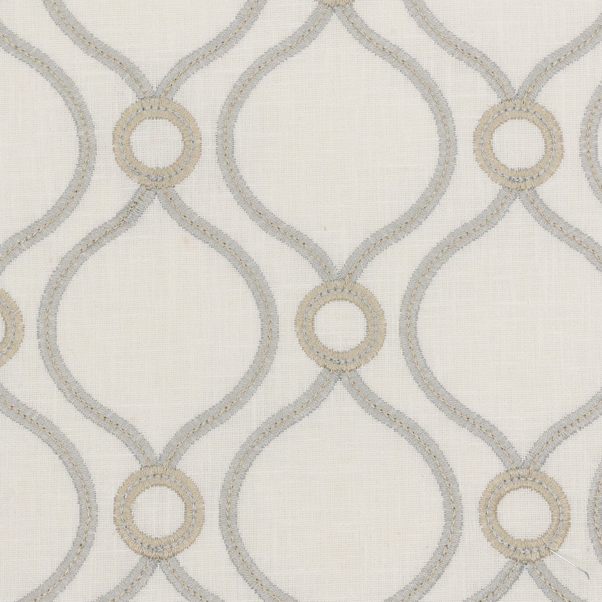STOUT LOOP-8 LOOPING 8 FOG Fabric - Eades Wallpaper & Fabric