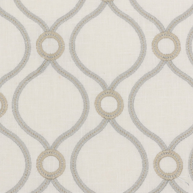 STOUT LOOP-8 LOOPING 8 FOG Fabric - Eades Wallpaper & Fabric