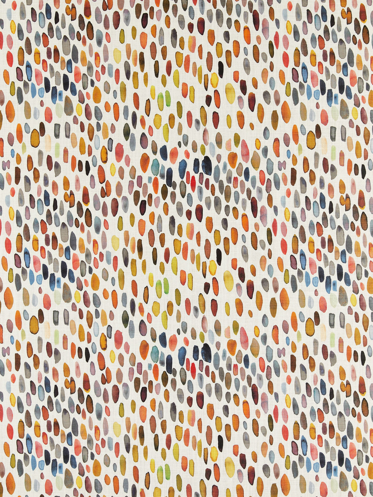 Scalamandre LO 00035096 BLUE / MULTI JAMBOREE LINEN PRINT Fabric