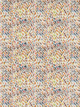 Scalamandre LO 00035096 BLUE / MULTI JAMBOREE LINEN PRINT Fabric