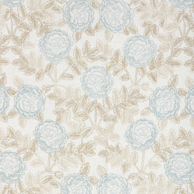 KRAVET COUTURE LYLA LYLA.1516.0 in BLUE BAY/WICKER Fabric - 