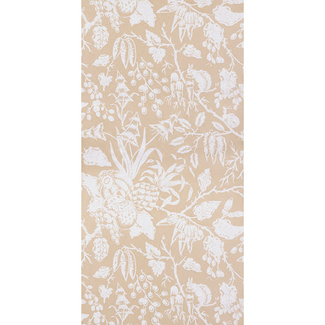 Schumacher M01233 PUCK in RAISIN Wallpaper - RAOUL TEXTILES