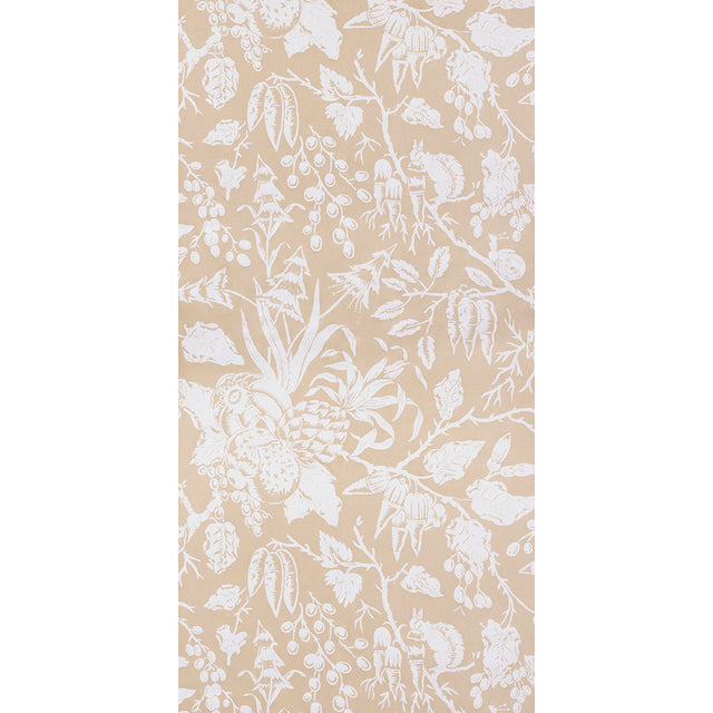 Schumacher M01233 PUCK in RAISIN Wallpaper - RAOUL TEXTILES