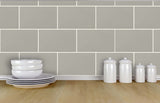Crown  M1123 Joan Taupe Tile Wallpaper