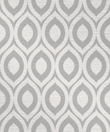 Crown  M1160 Rimini Grey Geometric Wallpaper