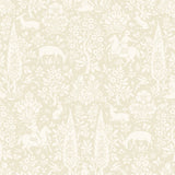 Crown  M1165 Sherwood Cream Woodland Wallpaper