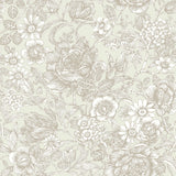 Crown  M1184 Hedgerow Wheat Floral Trails Wallpaper