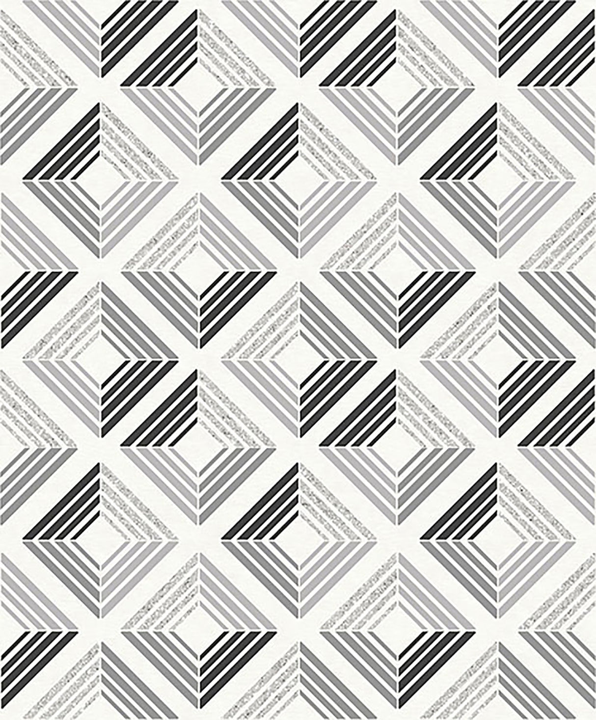 Coloroll M1298 Echo Charcoal Geometric Wallpaper