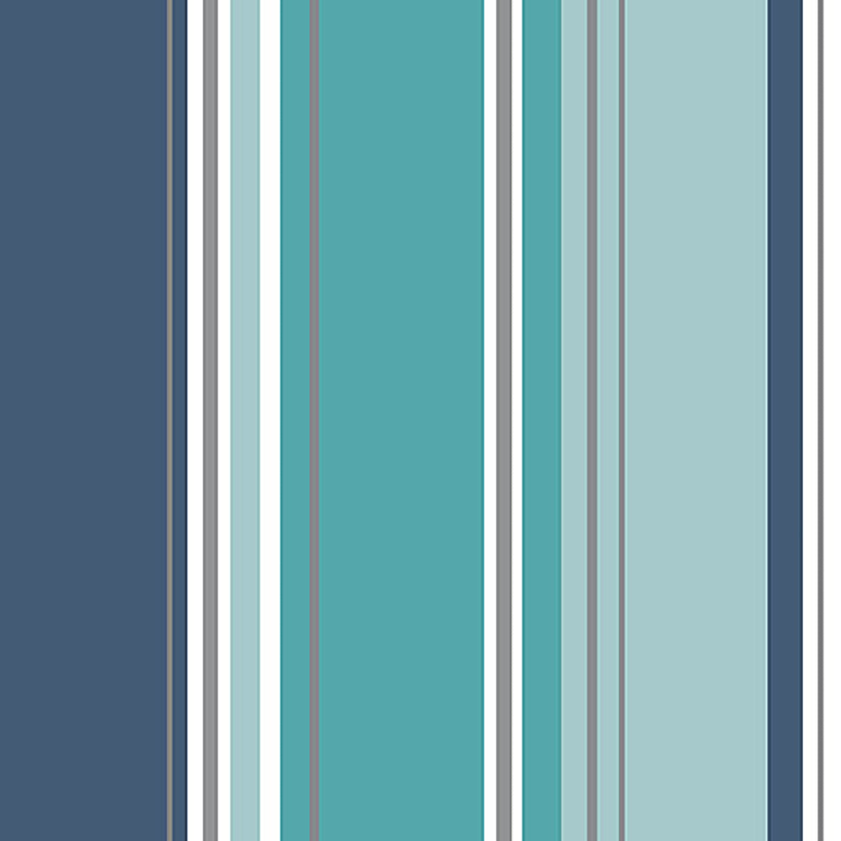 Coloroll M1315 Energy Blue Striped Wallpaper