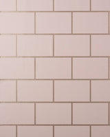 Fine Decor M1635 Metro Rose Gold Tile Wallpaper