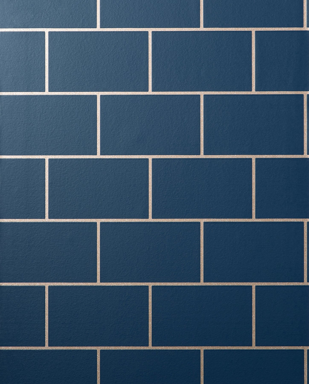 Fine Decor M1636 Metro Navy Tile Wallpaper