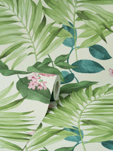 Fine Decor M1650 Eden Green Tropical Wallpaper