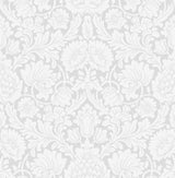 Brewster M1683 Bamburg Grey Floral Wallpaper