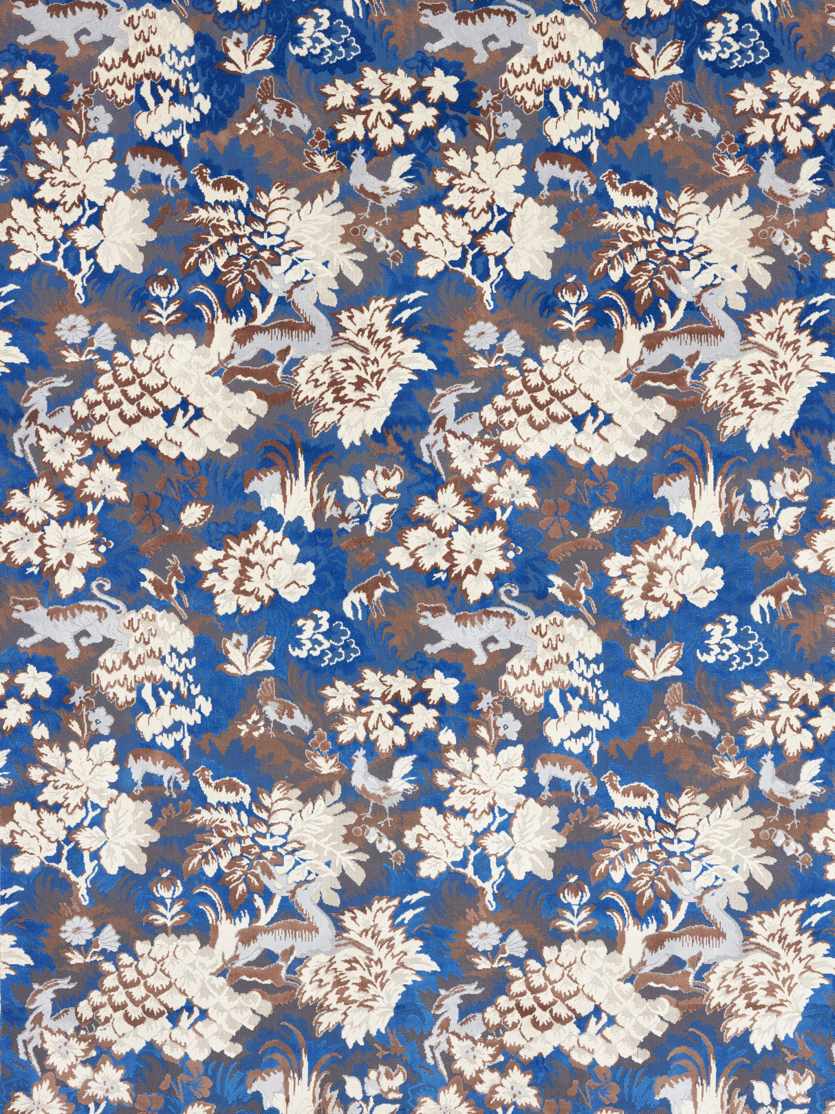 Scalamandre M1 00010264 BLUE WOOD TAILS TALE Fabric