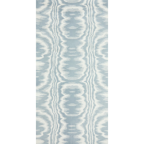 Schumacher M49459 AMORE in INDIGO Wallpaper - RAOUL TEXTILES