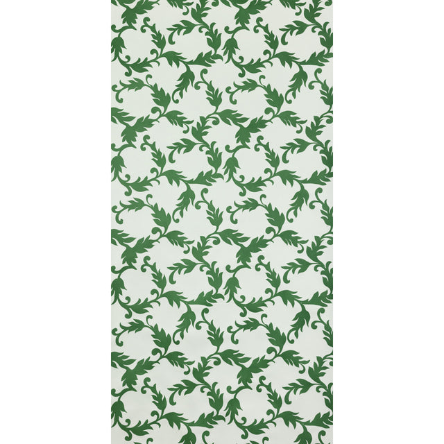 Schumacher M88994 CYRIL in VERDE Wallpaper - RAOUL TEXTILES