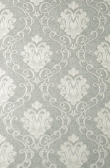 Fine Decor M95659 Florentine Grey Damask Wallpaper