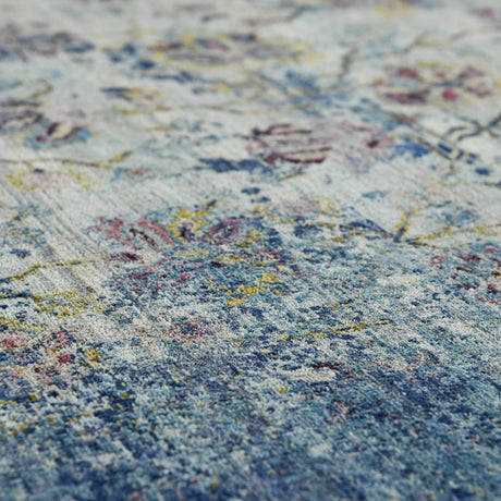 Amer Rugs MAH200912 Mahal Sky Blue 9' X 12' Area Rug